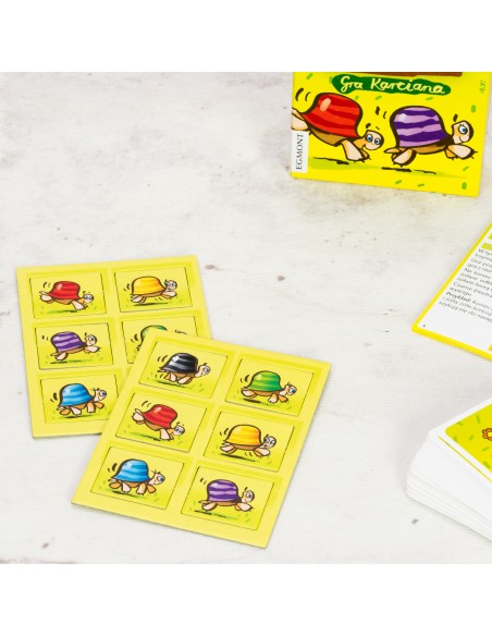 Pędzące żółwie - Gra karciana