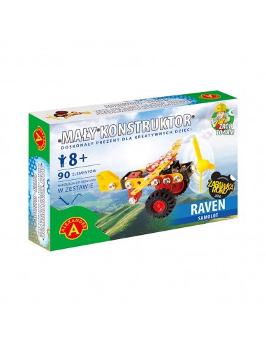 Mały Konstruktor – Samolot Raven