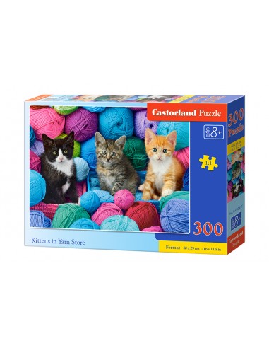 Castorland Puzzle - Kittens in Yarn...