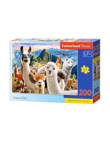 Castorland Puzzle - Llamas Selfie