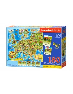 Castorland Puzzle - Mapa...