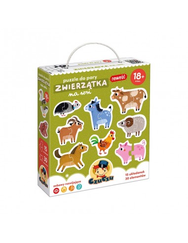 CzuCzu - Puzzle do pary Zwierzątka na...