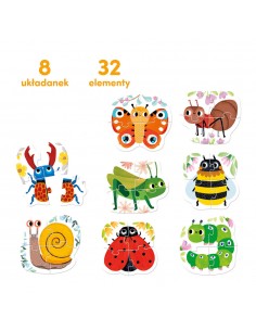 CzuCzu - Puzzle Robaczki... 2