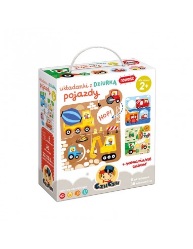CzuCzu - Układanki z dziurką Pojazdy