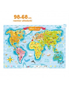 CzuCzu - Puzzle Mapa świata... 2