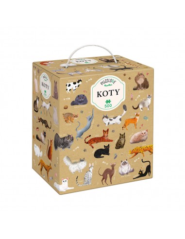 CzuCzu - Puzzlove Koty 500 elementów
