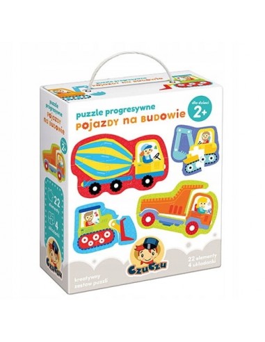 CzuCzu - Puzzle progresywne Pojazdy...