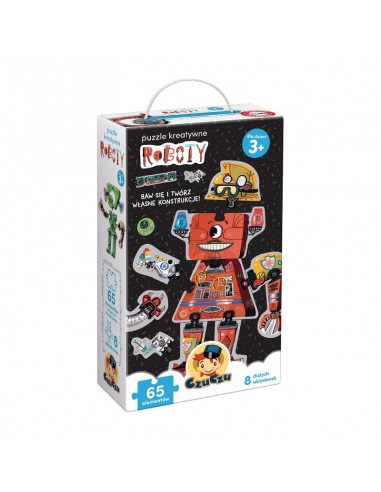 CzuCzu - Puzzle kreatywne Roboty