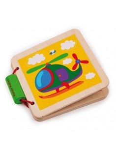 Wooden book. Transport 2