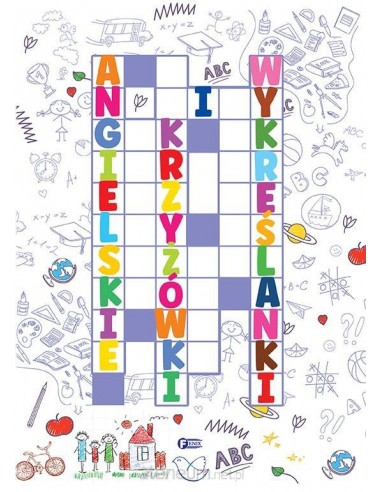 Angielskie krzyżówki i wykreślanki