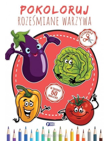Pokoloruj Rozesmiane Warzywa