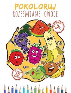 Pokoloruj Roześmiane Owoce