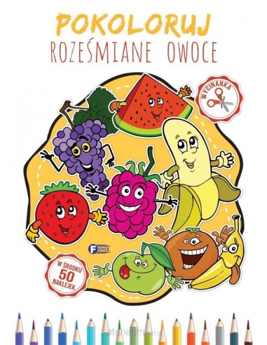 Pokoloruj Roześmiane Owoce