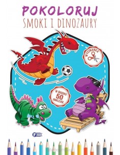 Pokoloruj Smoki i Dinozaury