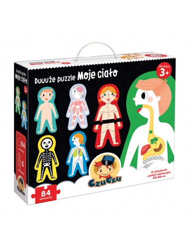 CzuCzu ale puzzle moje ciało 3+